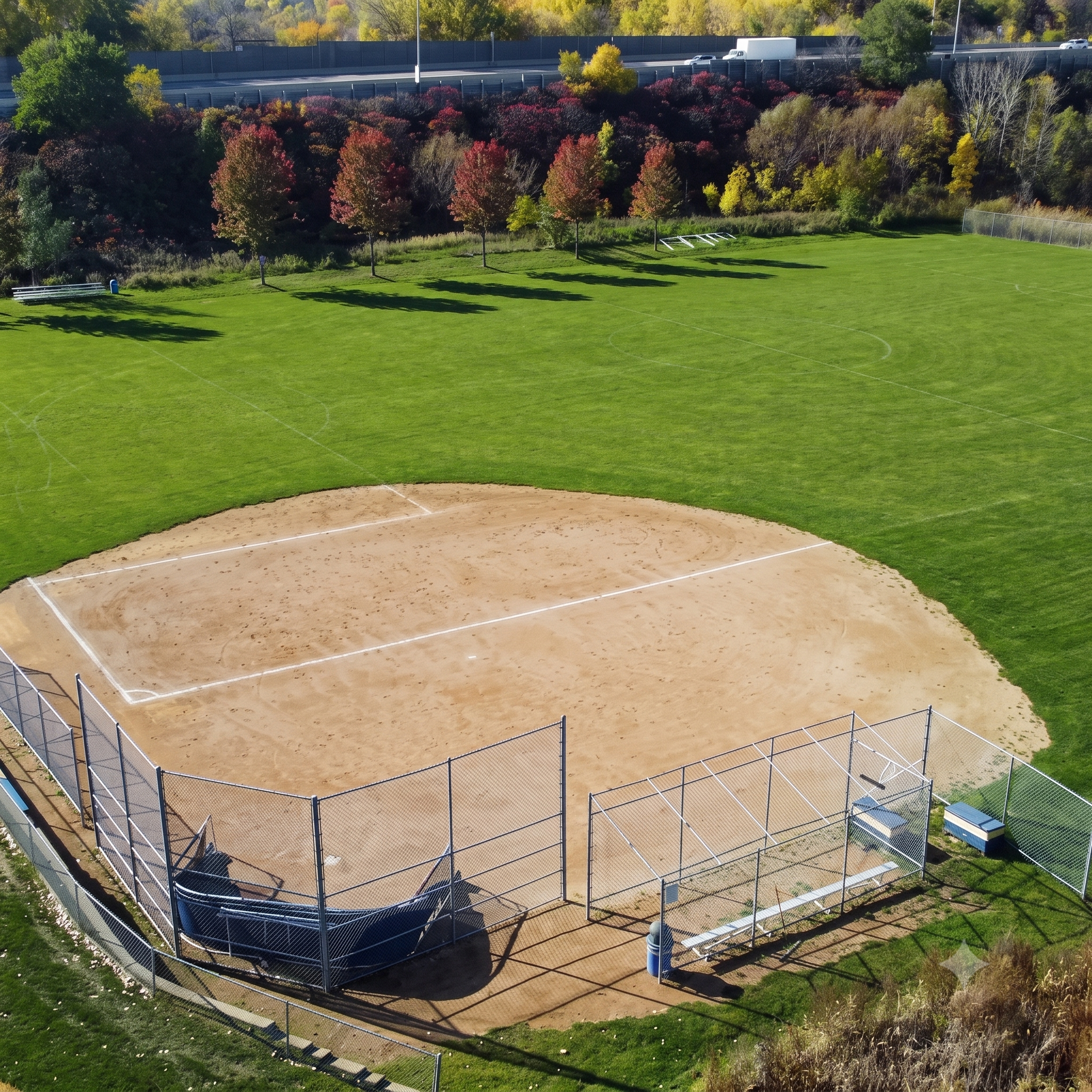 Highway 100 Field and Softball Field