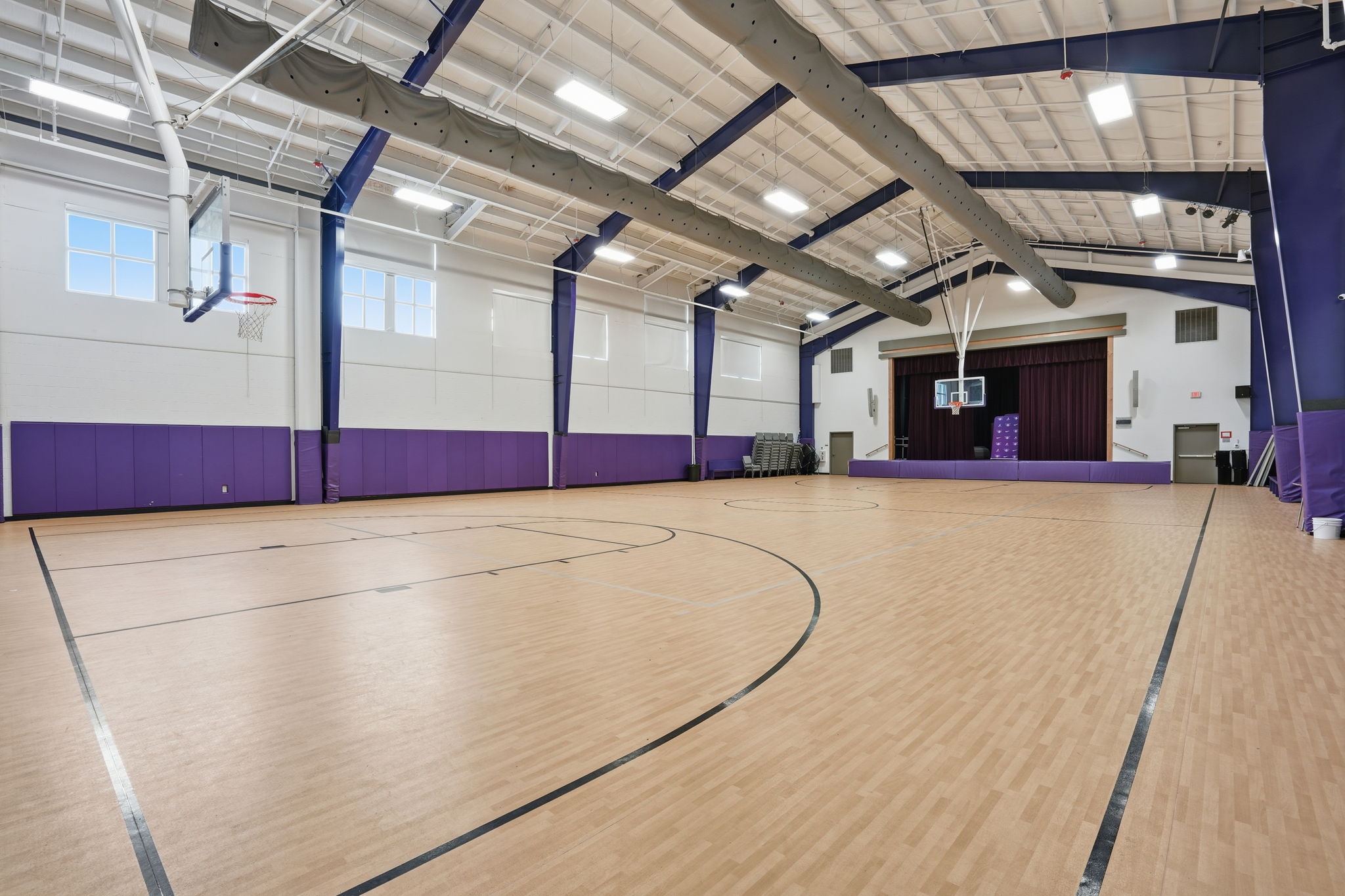 Basketball and Volleyball Gymnasium / Auditorium
